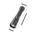 thumbnail image 3 of Hot6sl Ofertas de La Semana Linterna de Luz Blanca Fuerte de 30 W, Tipo C, Estuche de Carga, Luz Led, Exterior Iluminado de Largo Alcance y Alta Potencia con Batería, 3 of 6