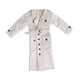 thumbnail image 3 of Figura 1/6 Cortavientos largo DIY Muñeca Vestida Coleccionable Miniatura de Moda Blanco, 3 of 9