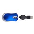 thumbnail image 2 of EeaseCA 2Pc Mini Compact Travel Optical Mouse Retractable Cord Plug and Play for Windows (Blue), 2 of 7