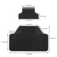thumbnail image 4 of Motorcycle Back Cushion Rubber Rear Pad Saddlebag Trunk Passenger Backrest Accessory Fit For F800GS, 4 of 8