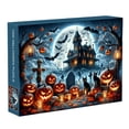 thumbnail image 1 of Rompecabezas de Halloween de 1000 piezas CUTICAT adorno para adultos decoración del hogar, 1 of 8