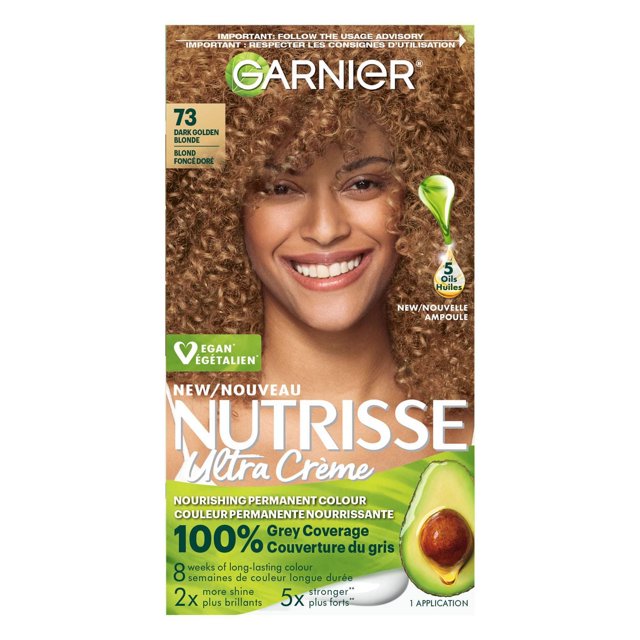 Garnier Nutrisse Ultra Crème, Coloration Permanente, Longue-Durée, 1 unité