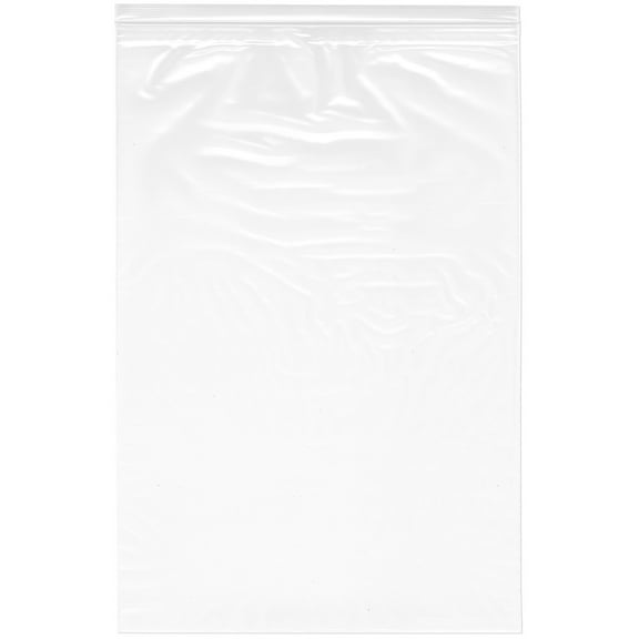 Plymor 16" x 24" (Pack of 100), 2 Mil Zipper Reclosable Plastic Bags