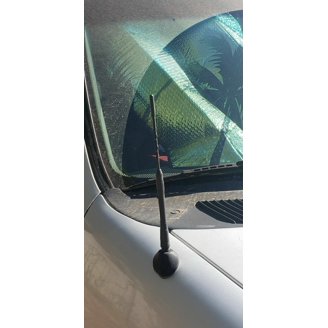 13 inch Antenna Mast Black Power Radio AM/FM for DODGE CHARGER 2008 Brand New e
