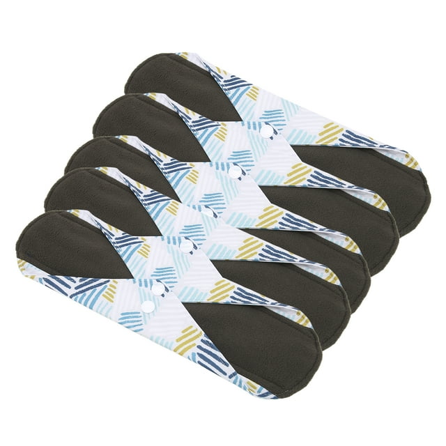 Almohadilla Menstrual Lavable, Almohadilla Sanitaria Reutilizable Absorbente Portátil Para Viajes Para El Hogar Ccdes Oro