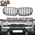thumbnail image 1 of X5 X6 Grill Front Chrome Bumper Kidney Grille, 1 of 8