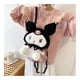 thumbnail image 2 of Opciones Kawaii Kuromi Messenger bag suave peluche hombro kuromi hello kitty kt bolso de felpa para niñas regalos, 2 of 4