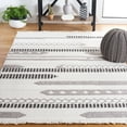 thumbnail image 2 of SAFAVIEH Lotus Deitra Geometric Area Rug, Ivory/Dark Grey, 8' x 10', 2 of 8