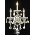 thumbnail image 1 of Elegant Lighting Maria Theresa 3 Light Elements Crystal Wall Sconce, 1 of 2