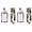 White, variant on LKWLPD Flower Plastic Name Tags Badge ID Card Holders with Lanyards Personalized Teacher Lanyards for Id Badges Women Nurse Work Letter Name Tag Floral Card Holder Gifts, 2PCS Black