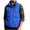 Blue, variant on Men's Puffer Vest Mock Neck Midweight Windproof Full Zip Bomber Sleeveless Jacket Vests Warm Thermal Fall Winter Outerwear Vests with Pockets Big and Tall Blue XXXXXL