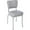 Cracked Ice Grey, variant on Richardson Seating Diner Chair with 2" Box Seat-Color:Cracked Ice Red