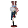 thumbnail image 3 of Hollywood Kurt Adler 15-Inch Wooden Uncle Sam Nutcracker – Hand-Painted Patriotic Christmas Figure, 3 of 5