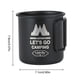thumbnail image 2 of Taza de camping de 300 ml, de aleación de aluminio, para té, cerveza y café, ligera para exteriores, 2 of 4