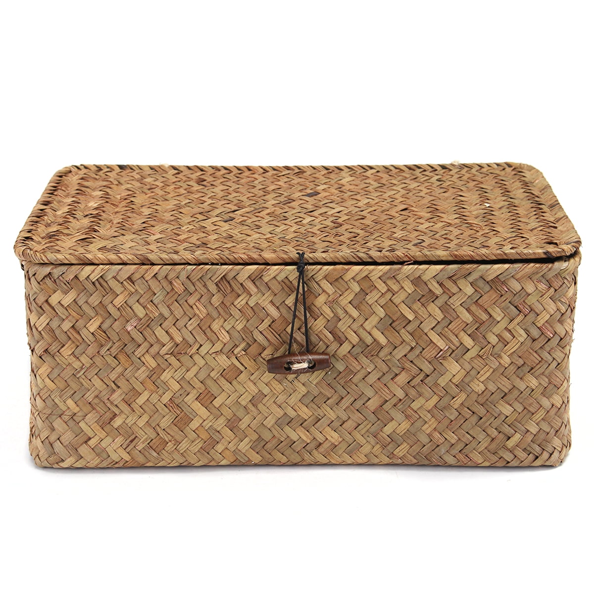 Storage Basket Natural Decorative Handmade Woven Wicker Storage Basket