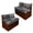 Gray American Flag, variant on Chririnla Gray American Flag RV Dinette Cushion Covers Stretch Camper Cushion Slipcover Full Coverage Sofa Couch Cover for Travel Trailer 1 Bench Covers + 1 Backrest Covers