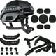 thumbnail image 5 of Casco táctico CENTURFIT Gotcha Negro Con Rieles Paintball Airsoft, 5 of 10