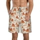 thumbnail image 1 of Balery Western Desert Nature Landscape Traje de Baño Estilo Hawaiano para Hombre, Shorts de Secado Rápido con Bolsillos-3X-Large, 1 of 6