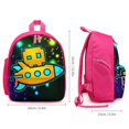 thumbnail image 2 of Geometry Dash Casual Daypacks Simple Shoulder Bag Rucksack Travel Backpack, 2 of 6