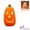 orange, variant on Large Lighted Halloween Pumpkin, Weather-Resistant LED Jack-O'-Lantern Decoration, Glowing Orange Plastic Pumpkin for Outdoor Yard Porch and Fall Harvest Display