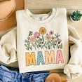 thumbnail image 2 of Floral Mama Tee – Mother's Day Wildflowers Polka Dots Shirt Sublimation Design, 2 of 5
