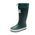 thumbnail image 4 of Xfvqtps Womens Rain Boots with Adjustable Drawstring Waterproof Rainboots Non-Slip Thick Sole Rubber Boots Outdoor Garden Work Boots, 4 of 5