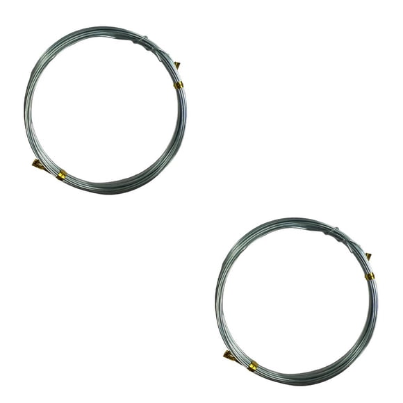 Vogacara Alambres artesanales, manualidades DIY, no se desvanecen, hilo trenzado, buena flexibilidad, líneas de joyería, diseño exquisito Type2 NO2