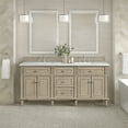 thumbnail image 6 of James Martin Vanities 72" Double Vanity, Bright White w/ 3 CM Eternal Marfil Quartz Top, 6 of 7