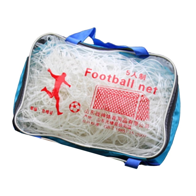 Soidarity Red de fútbol de tamaño completo para poste de portería de fútbol Entrenamiento deportivo para jóvenes Red de fútbol Red de fútbol Deportes y aire libre Soidarity OD007558-00