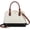 Black/Beige/Brown, variant on Purse for Women Crossbody Bags Classic Double Zip Top Handle Dome Satchel Bag