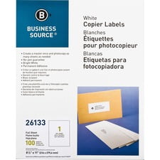 Business Source BSN26133 Etiquette d'expédition
