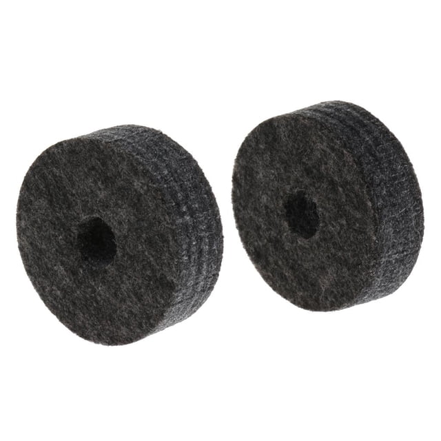 Arandelas de fieltro de platillos CUTICAT para Soporte de platillos 2 piezas negro