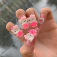 thumbnail image 2 of Hello Kitty-dijes de uñas para decoración de puntas de uñas acrílicas, joyería Kawaii Sanrioed Mymelody, gemas, 2 of 4