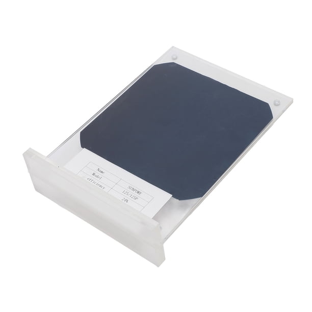 Mini panel solar, panel solar acrílico 3.3w silicio monocristalino para la enseñanza