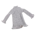 thumbnail image 4 of Dolls Top de con Cuello Jersey para de 1/6, Gris, Se Describe CUTICAT  Muñecas de manga larga Tshirt, 4 of 8