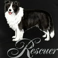 thumbnail image 3 of CafePress - Border Collie Rescue Women's Dark Pajamas - Women's Short Sleeve Print T-Shirt and Pants Dark Cotton Pajama Set, 3 of 7