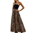 thumbnail image 3 of UANWENN Jupe à Imprimé Floral pour Femmes, Jupe Midi Décontractée en Ligne pour un Usage Quotidien, Tenue Polyvalente, Tissu Extensible Confortable, Jupe de Maison Mobile, Jupe de Maillot de Bain, Jupe de Table Jetable, Grande Taille, 3 of 3