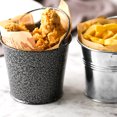 thumbnail image 4 of Miangastore 2Pack Stainless Steel Bucket With Lid For Snack Serving Families, 4 of 9