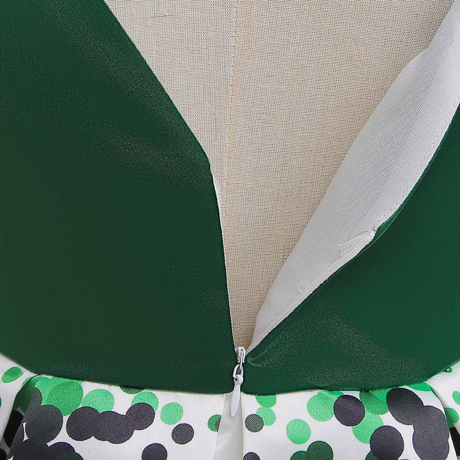 Zwiiyzr 3-13 Years Baby Girl Birthday Dress St. Patrick's Day Princess Tutu Dress Toddler Tulle Dresses + Bag Outfits Green