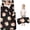 Black Christmas Santa, variant on Black Christmas Santa Pattern Toddler Nap Mats for Kids Preschool,50"x20" Sleeping Mat Bag or Kids,Toddler Sleeping Bag,Toddler Nap Mat or Daycare