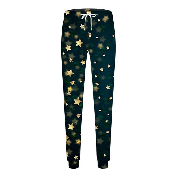 Pantalones de Chándal Hombre Casual Moda Navidad 3D Impreso Pantalones Elásticos Odeerbi ODB175208