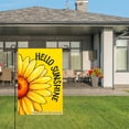 thumbnail image 3 of Hello Sunshine Sunflower Garden Flag For Home Outdoor Garden Yard Decor 12x18 Inch, 3 of 5