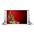 thumbnail image 2 of EREHome Polyester Fabric 7x5ft Christmas Decoration Tree Backdrop Gifts Box Red Abstract Wallpaper Interior Photography Background Kids Children Adults Photo Studio Props, 2 of 3