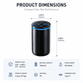 thumbnail image 2 of Arnahaishe Smart Home Car Air Freshener Diffuser with Dual Fragrance and Starry Ceiling Projection, 2 of 14
