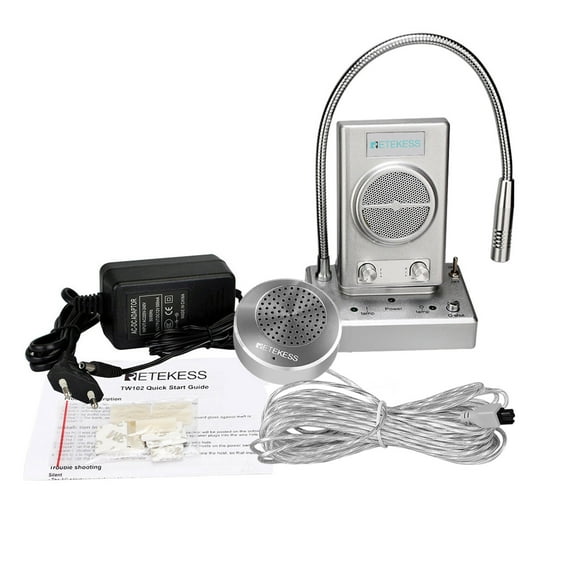 Retekess TW102 Window Intercom System for Business Microphone Intercom Speaker