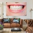 thumbnail image 3 of Women White Teeth Poster Decorative Painting Canvas Wall Art Living Room Posters Bedroom Painting,Unframe-style,20x30inch(50x75cm), 3 of 8