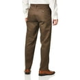 thumbnail image 3 of LEE Men's Total Freedom Stretch Relaxed Fit Flat Front Pant 40W x 29L Walnut, 3 of 4