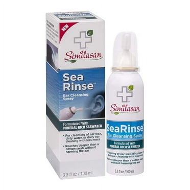 Similasan Ear Rinse Ear Cleansing Spray, 3.38 Oz, 3 Pack