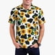 thumbnail image 1 of Fotbe Cute Cow Print Sunflower C Camiseta Polo de Golf para Hombre con Estampado – Camisa Deportiva Transpirable con Cuello Abotonado-4X-Large, 1 of 6