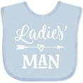 thumbnail image 3 of Inktastic Valentine Boys Ladies Man Boys Baby Bib, 3 of 4